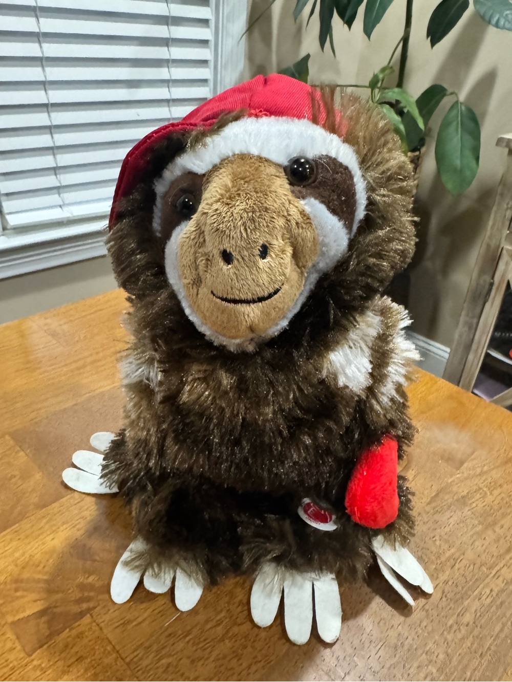 Dan Dee Collectors Choice Animated Dancing Musical Plush Sloth Brown Soft Hair